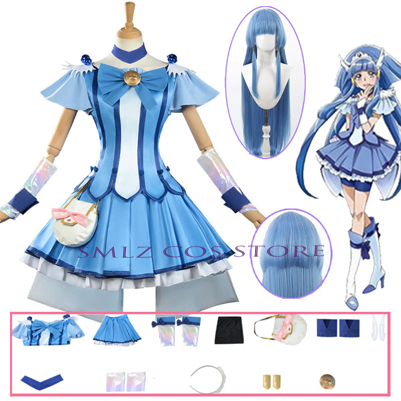 Anime Cosplay Female Characters - Costume Cosplay Anime Smile Glitter Breeze