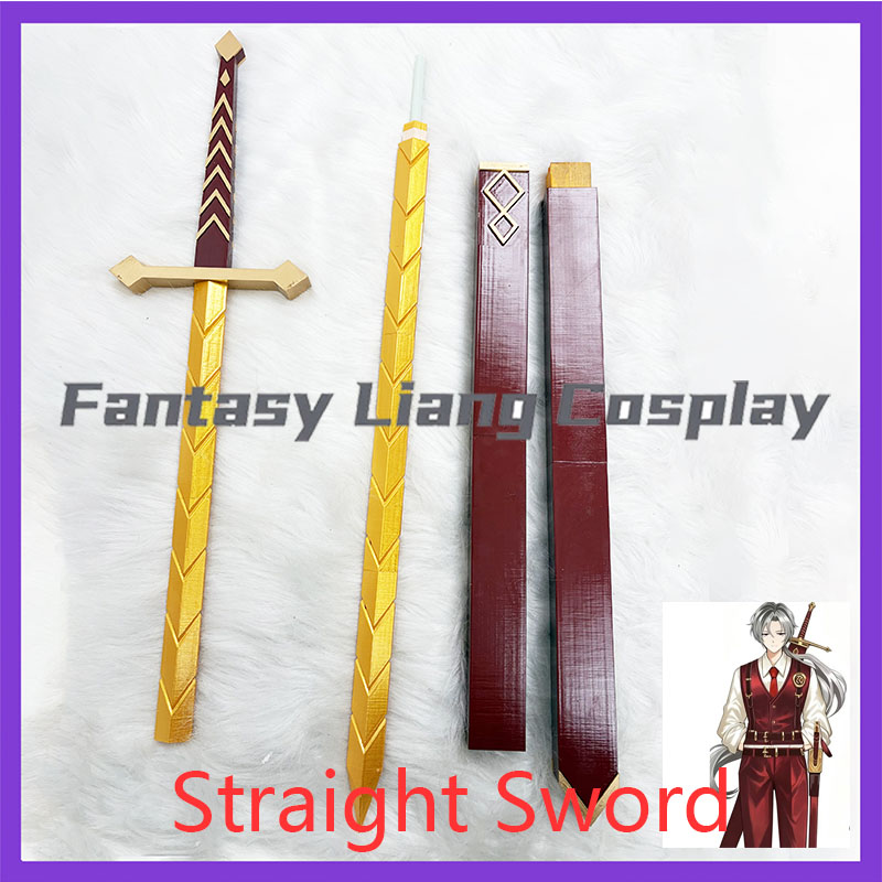 Anime Cosplay Sword - Spada Dritta con Fodero per Cosplay