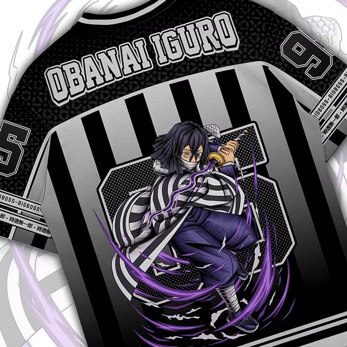 Maglia Demon Slayer Obanai Igu - Cosplay Korean Anime recensione e prezzo