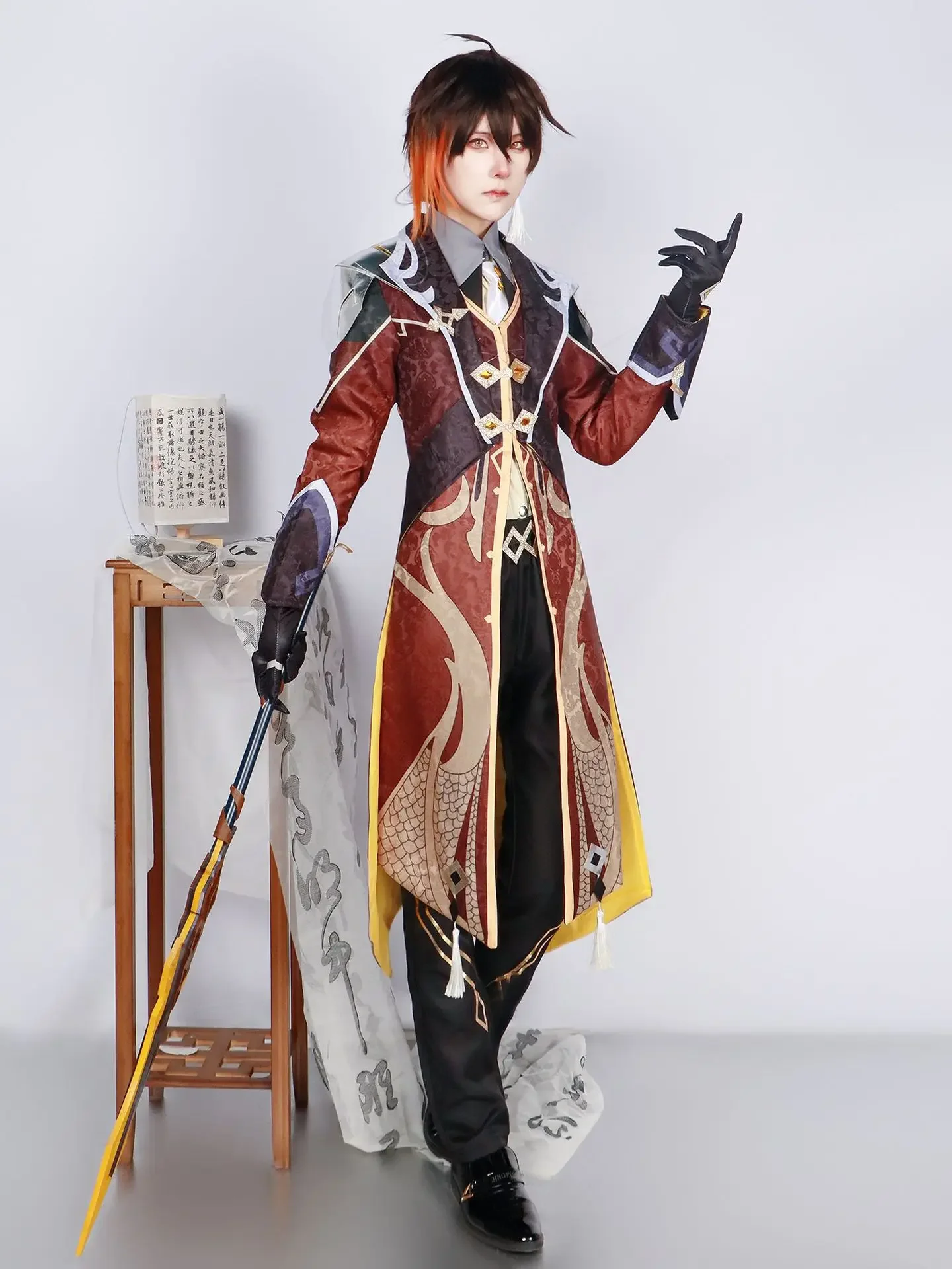 Costume Cosplay Zhongli di Gen - Anime Cosplay Dress For Men recensione e prezzo