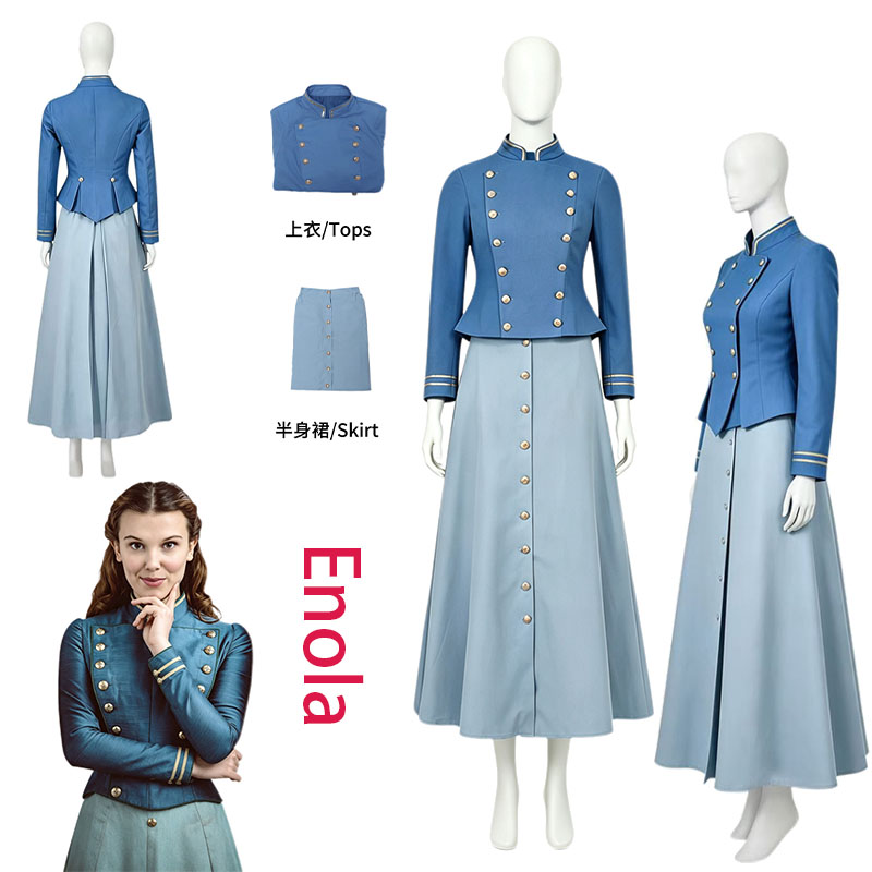 Costume Cosplay Enola Holmes W - Anime Cosplay Female Characters recensione e prezzo