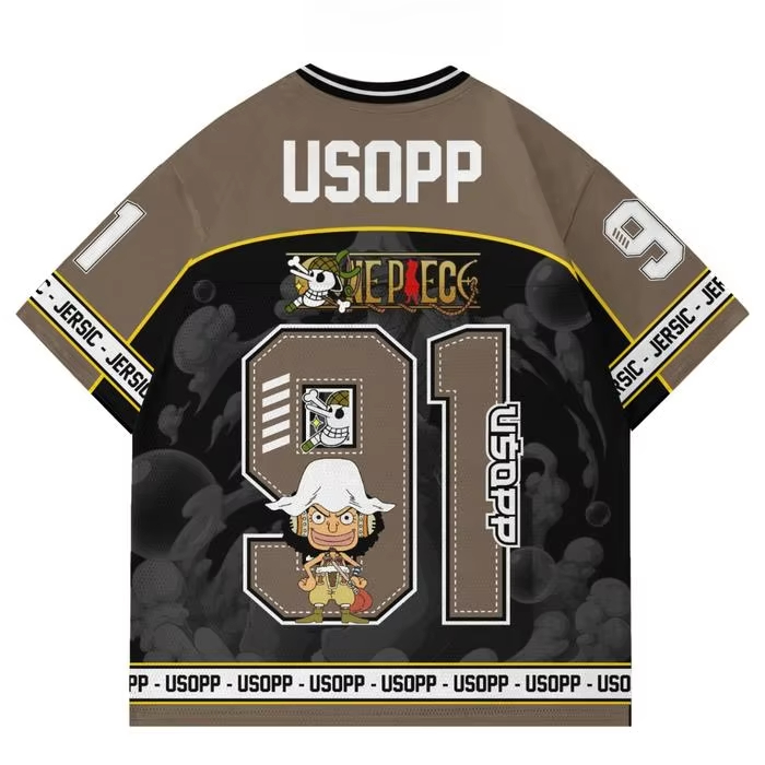 Maglia da basket One Piece Uso - Cosplay Korean Anime recensione e prezzo