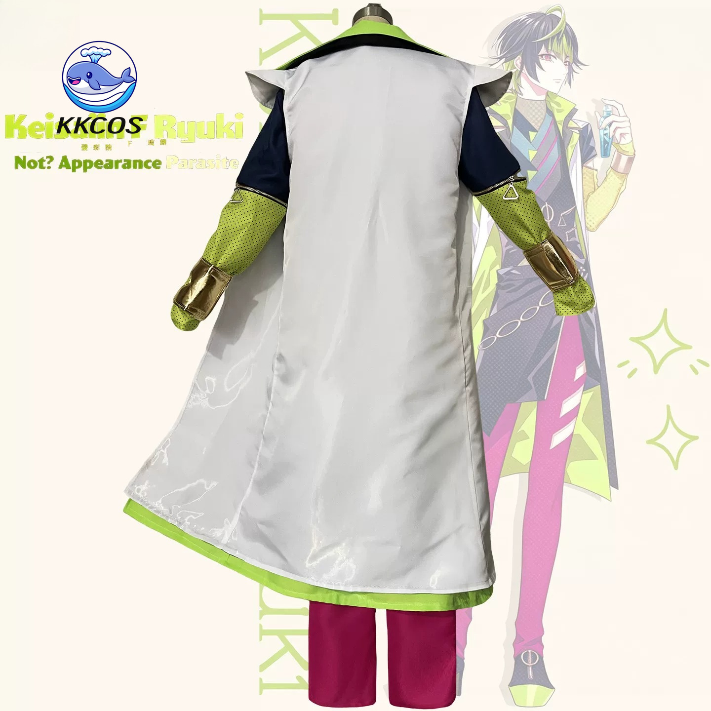 KKCos Cupid Parasite Keisaiin  - Anime Cosplay Dress For Men recensione e prezzo